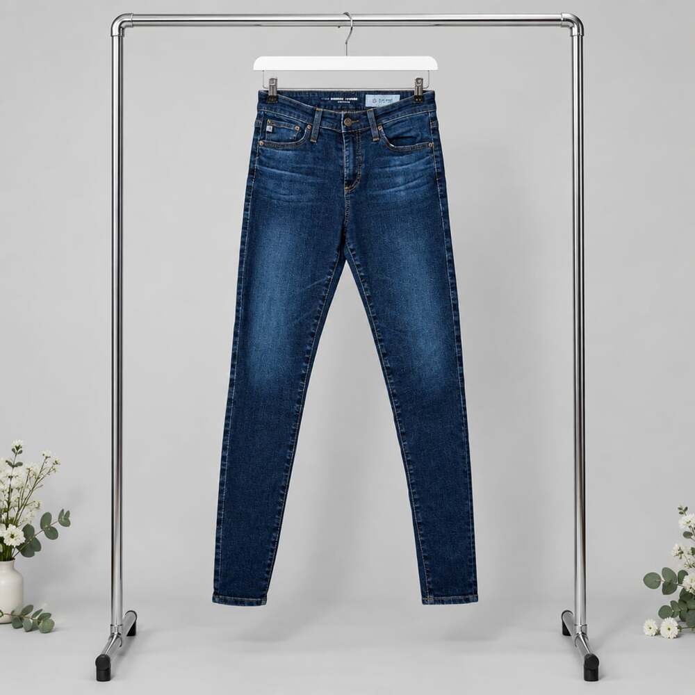 AG Adriano Goldschmied The Farrah Skinny Ankle Jeans Size 25R
